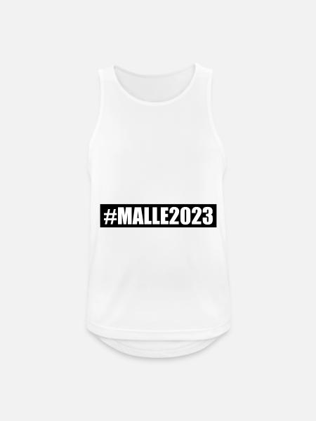 Malle 2023 - Men's Breathable Tank Top - white