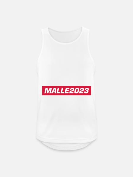 Malle 2023 Mallorca - Men's Breathable Tank Top - white