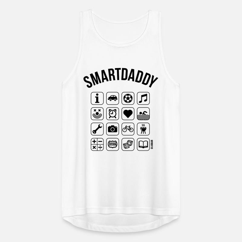 Smartdaddy (Papa / SVG) Männer Tank Top atmungsaktiv
