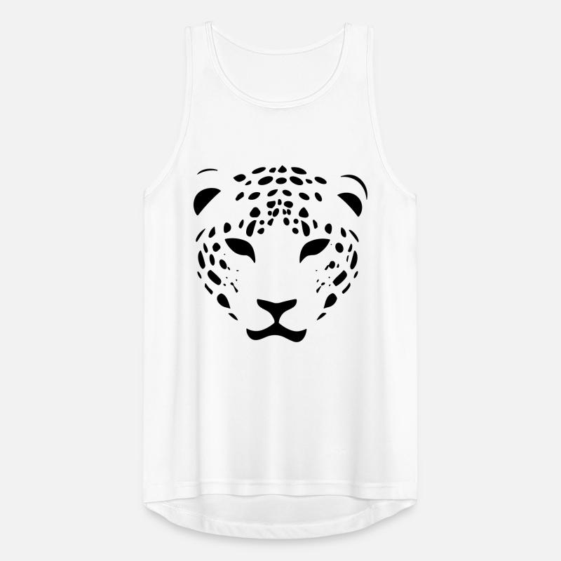 Leopard Männer Tank Top atmungsaktiv