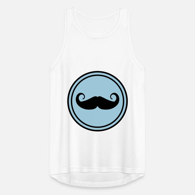 Schnurrbart symbol Männer Tank Top atmungsaktiv