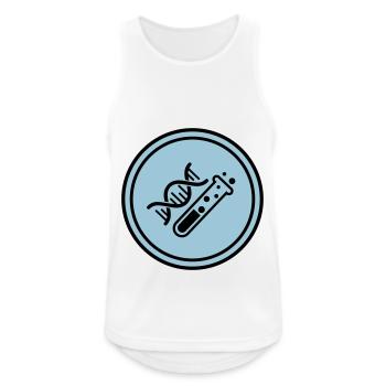 Test tube chemistry - Men's Breathable Tank Top - white - Front - Nick (188cm)