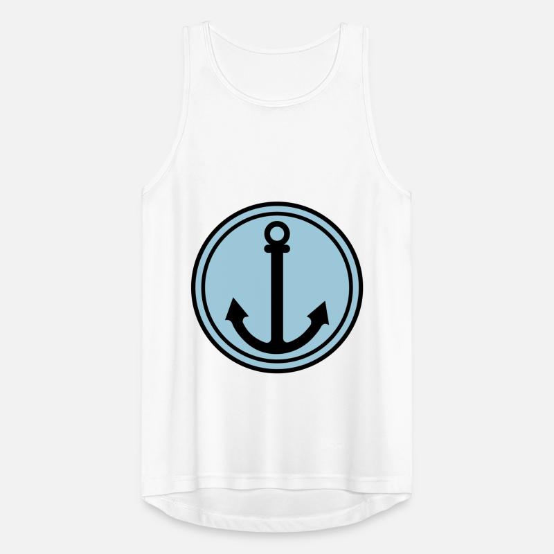 Anker Symbol Männer Tank Top atmungsaktiv