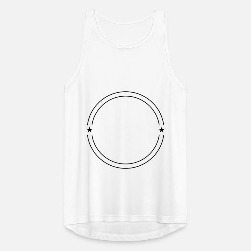 Conception de cercle Débardeur respirant Homme