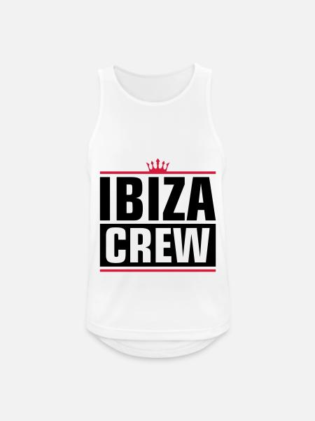 Ibiza Crew - Men's Breathable Tank Top - white