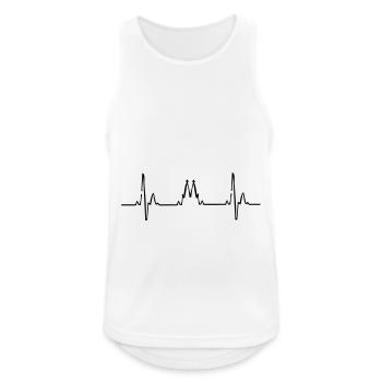 2541614 11825322 koeln - Männer Tank Top atmungsaktiv - Weiß - Vorne - Nick (188cm)