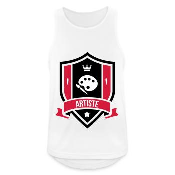 Artist - Art - Men's Breathable Tank Top - white - Front - Nick (188cm)