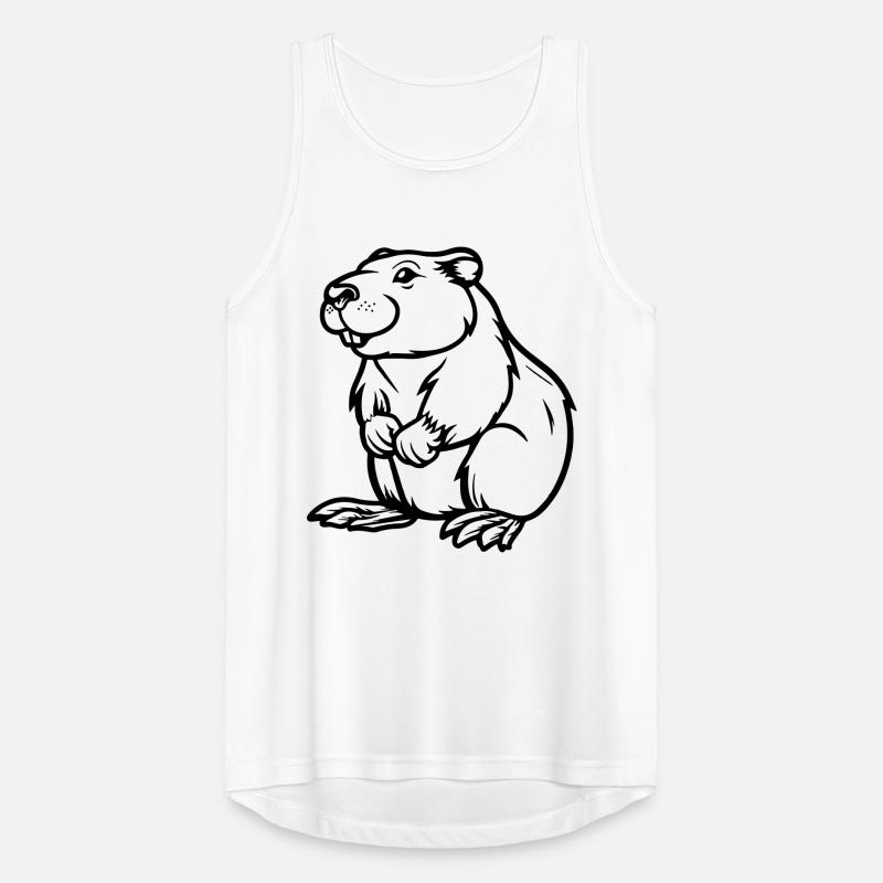 hamster comic tier Männer Tank Top atmungsaktiv