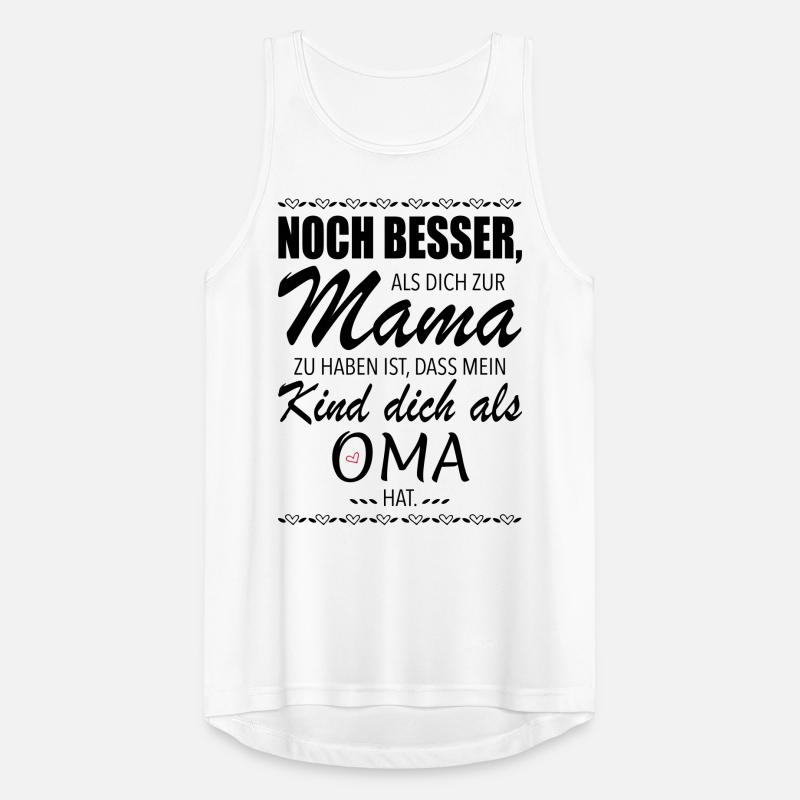 Muttertagsgeschenk Beste Mama Muttertag Männer Tank Top atmungsaktiv