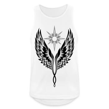 Angel Wings Angel Wings Archangel - Men's Breathable Tank Top - white - Front - Nick (188cm)