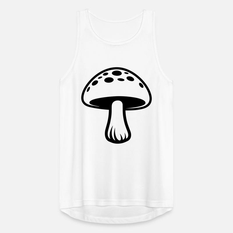 mushroom Men's Breathable Tank Top