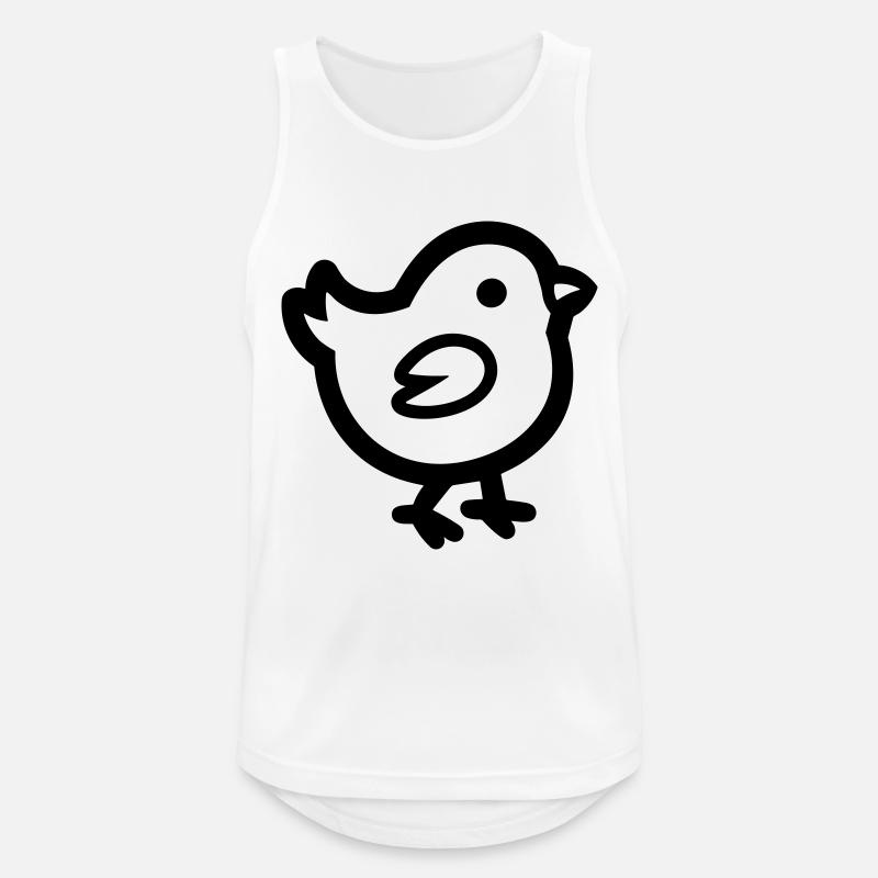 chick - Men's Breathable Tank Top - white