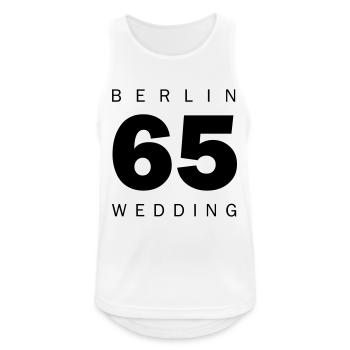 Wedding - Men's Breathable Tank Top - white - Front - Nick (188cm)