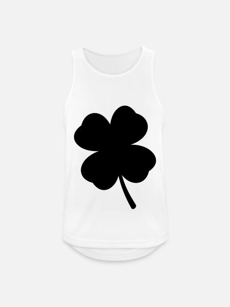 Cloverleaf Symbol - Men's Breathable Tank Top - white
