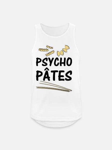 Psycho Pâtes - Débardeur respirant Homme - blanc