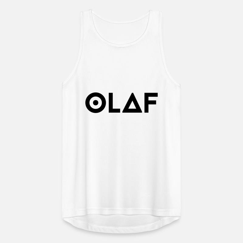 First name Olaf Men's Breathable Tank Top