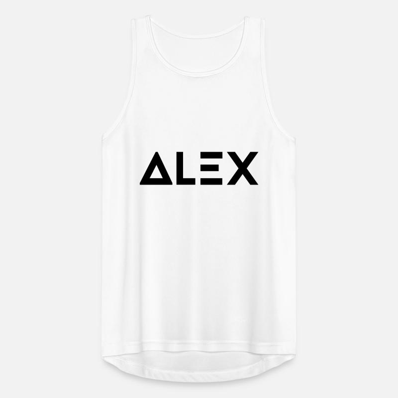 First name Alex Men's Breathable Tank Top