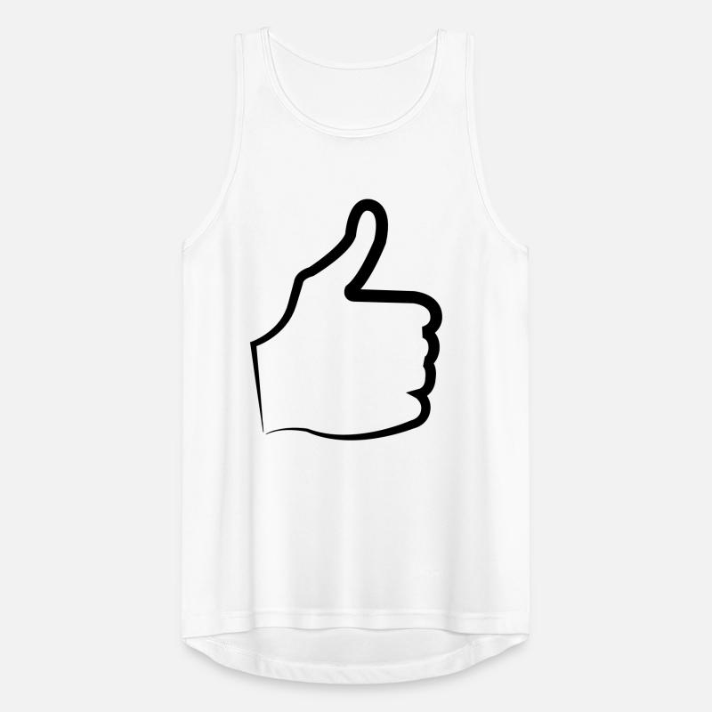 Thumbs up thumb Men's Breathable Tank Top