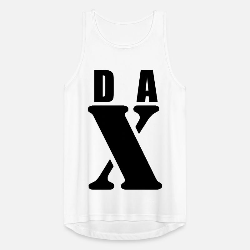 Dax – First Name Design | Minimal Typography Men's Breathable Tank Top