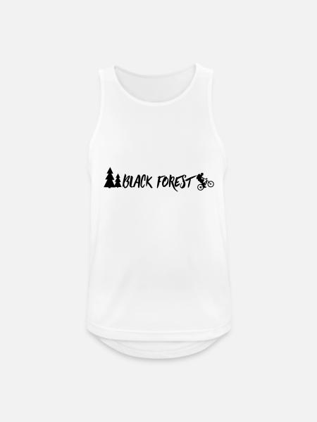 Black Forest MTB - Men's Breathable Tank Top - white