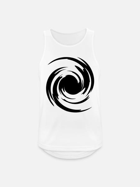 big_swirl - Men's Breathable Tank Top - white