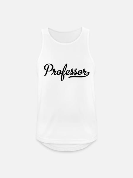 Professeur - Débardeur respirant Homme - blanc
