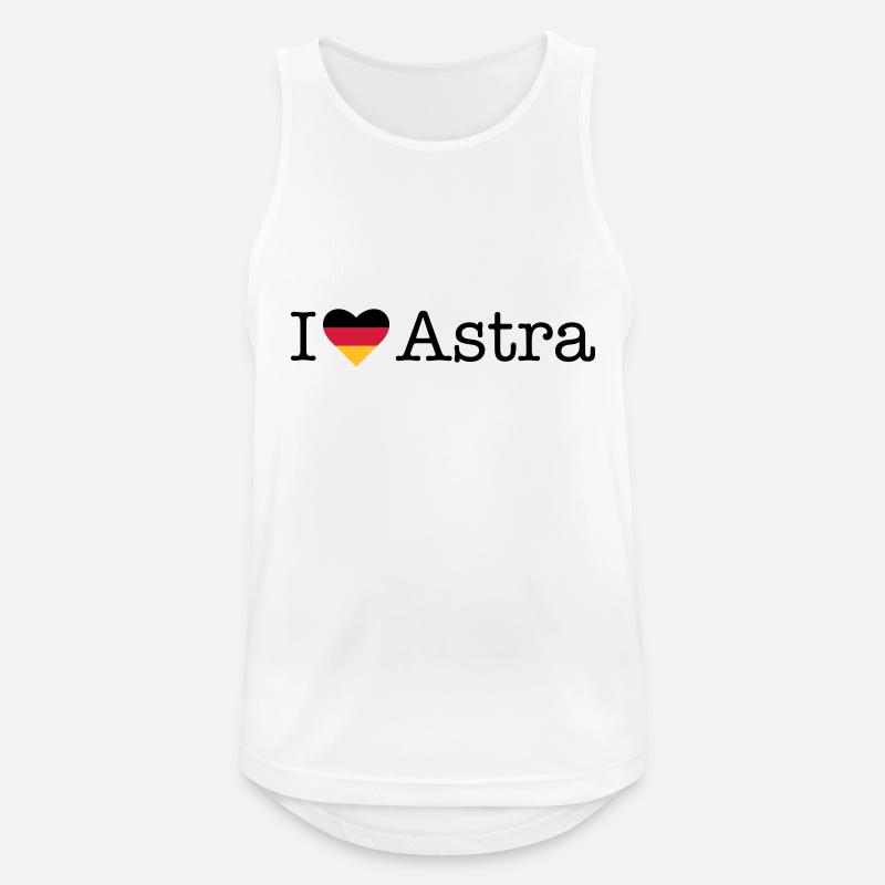 J’adore Astra - Débardeur respirant Homme - blanc