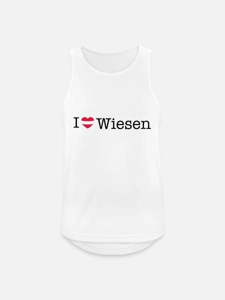 I love meadows - Men's Breathable Tank Top - white
