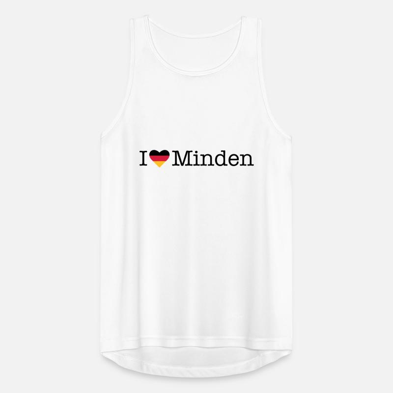 I love Minden Männer Tank Top atmungsaktiv