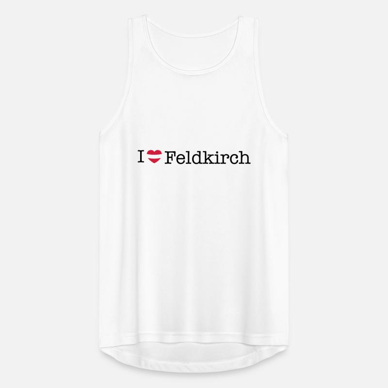 I love Feldkirch Männer Tank Top atmungsaktiv