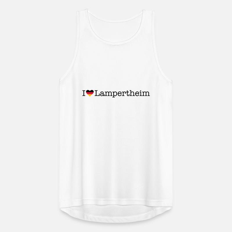 I love Lampertheim Männer Tank Top atmungsaktiv