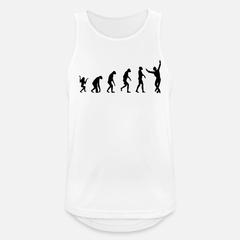 evolution Skating Art Man - Men's Breathable Tank Top - white
