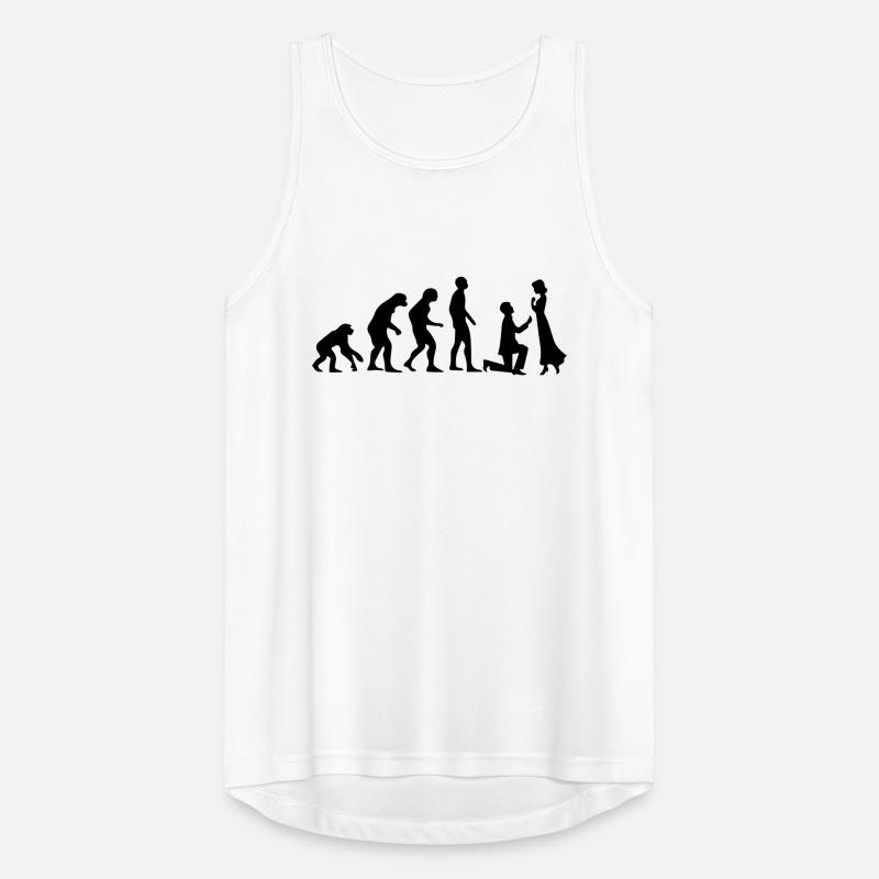 EVOLUTION HEIRATSANTRAG! Männer Tank Top atmungsaktiv