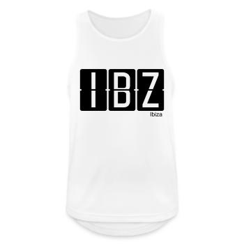 Ibiza - Débardeur respirant Homme - blanc - Devant - Nick (188cm)