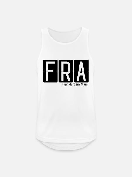 Frankfurt am Main - Men's Breathable Tank Top - white