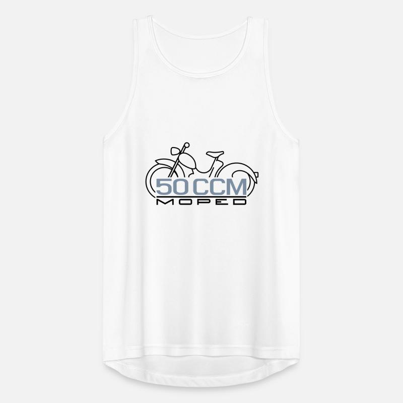 Moped SR2 50 ccm Emblem Männer Tank Top atmungsaktiv