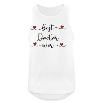 best doctor in the world - Men's Breathable Tank Top - white - Front - Nick (188cm)