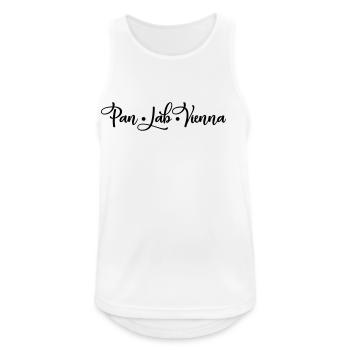 PLV_Logo_clean - Männer Tank Top atmungsaktiv - Weiß - Vorne - Nick (188cm)