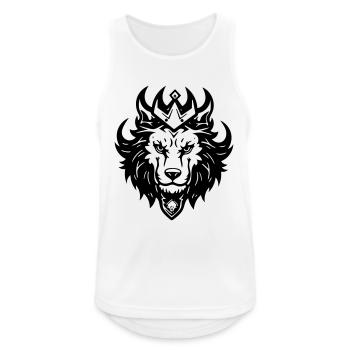 versprechen - Männer Tank Top atmungsaktiv - Weiß - Vorne - Nick (188cm)