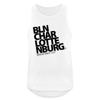 Berlin Charlottenburg - Débardeur respirant Homme - blanc - Devant - Nick (188cm)