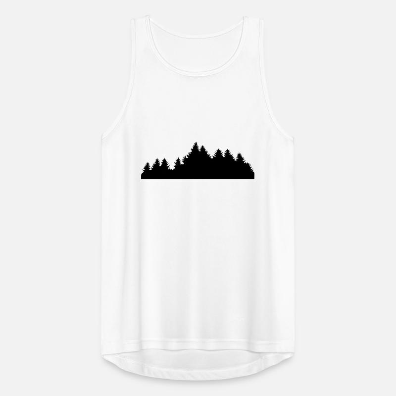 Wald, Bäume Männer Tank Top atmungsaktiv