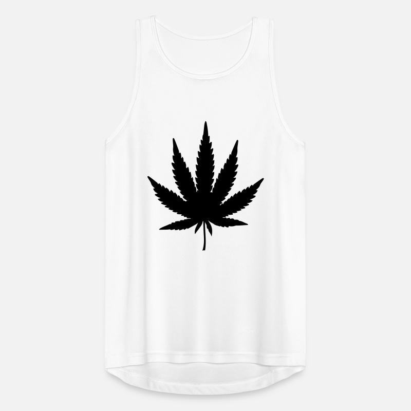 weed leaf design Männer Tank Top atmungsaktiv