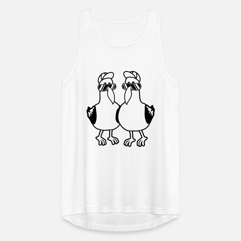 Freunde 2 Möwen Team Männer Tank Top atmungsaktiv