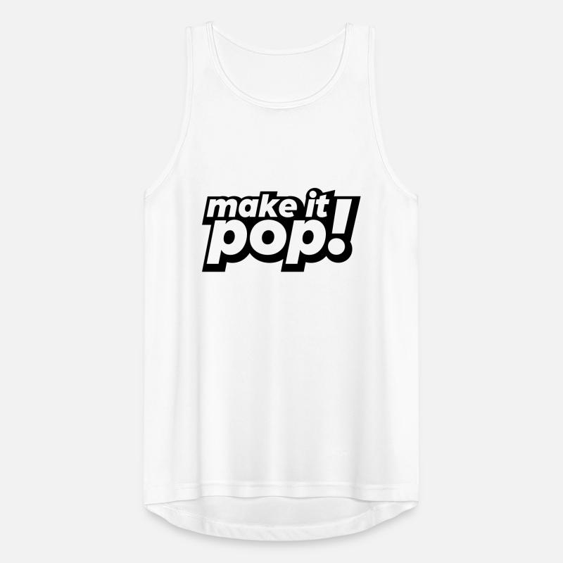 make it pop Männer Tank Top atmungsaktiv