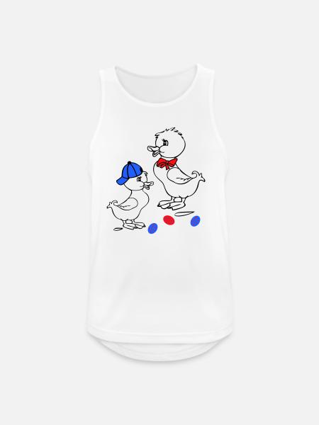 Osterfest - Männer Tank Top atmungsaktiv - Weiß
