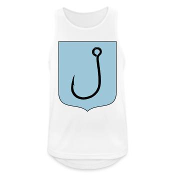 Hook - Men's Breathable Tank Top - white - Front - Nick (188cm)