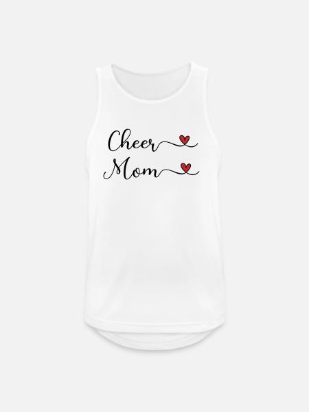 Prost Mama - Männer Tank Top atmungsaktiv - Weiß
