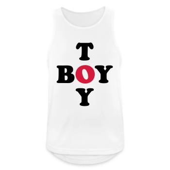 Toy Boy - Débardeur respirant Homme - blanc - Devant - Nick (188cm)