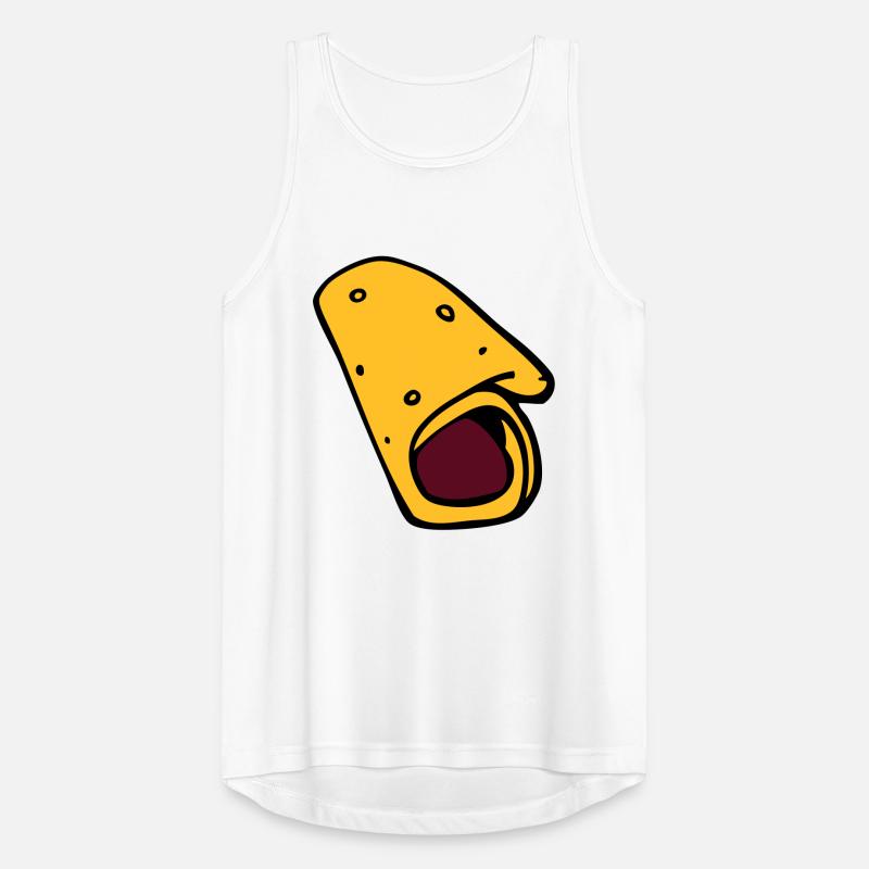 burrito pancake pancake sausage Men's Breathable Tank Top
