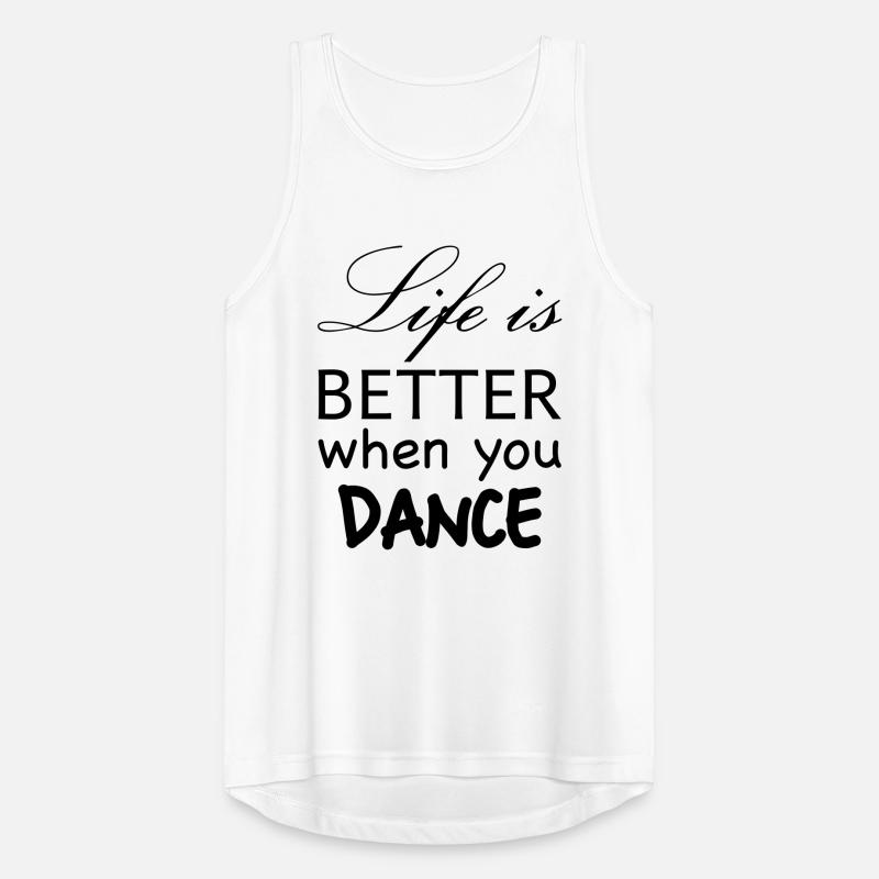 life better dance Débardeur respirant Homme